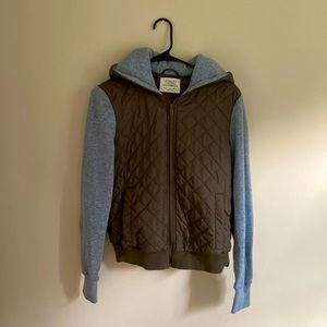 Sage like,gray colored Ashley by 26 international jacket. Small size for women